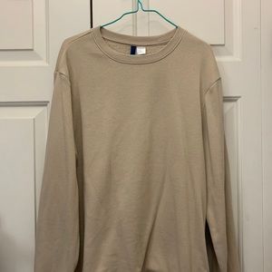 Beige crewneck